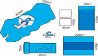 Medical Knee Arthroscopy Disposable Surgical Packs
