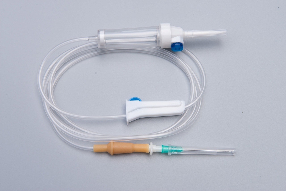 Big Drip Chamber Medical Grade PVC Scalp Vein Infusion Set